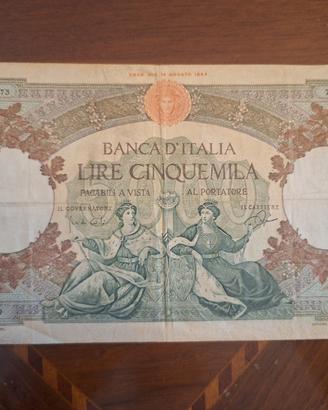 banconota 5000 lire