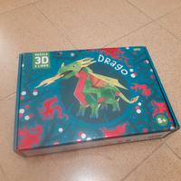 Puzzle 3D drago Sassi Editore 