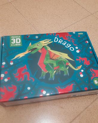Puzzle 3D drago Sassi Editore 