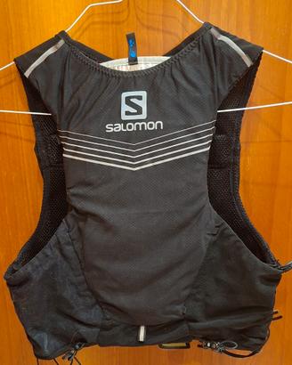 gilet nero per running Salomon