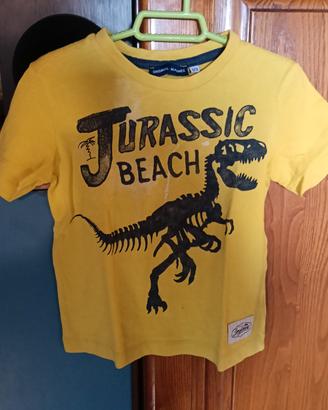 T-shirt Jurassic Beach Bambino 2/3 anni