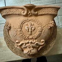 Cornucopia in Terra Cotta