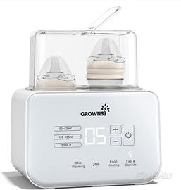 Scaldabiberon Doppio 9 in 1 con Sterilizzatore