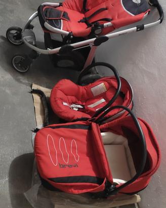 passeggino trio brevi