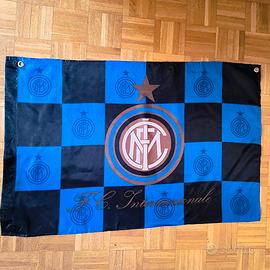 BANDIERA CALCIO INTER ORIGINALE FOOTBALL ITALIA