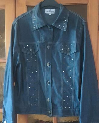 Giubbotto jeans Carla Ferroni taglia XL