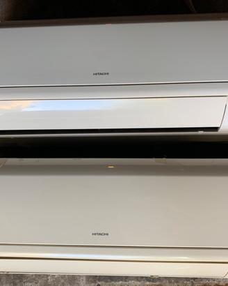 Climatizzatore Hitachi Dual Split usato solo 3anni