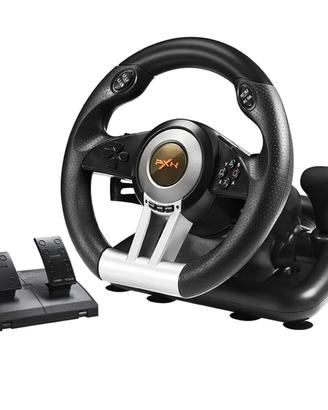 VOLANTE DA RACING CON PEDALI - MULTIPIATTAFORMA