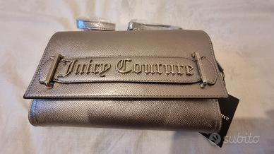 Borsa Clutch con tracolla Juicy Couture Silver
