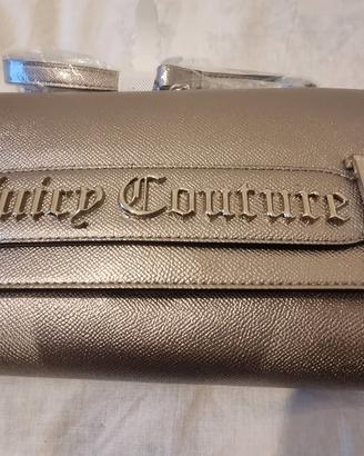 Borsa Clutch con tracolla Juicy Couture Silver