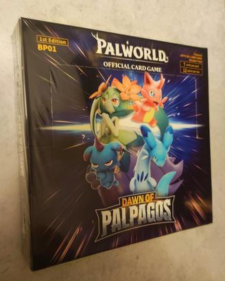 Palworld TCG booster box BP01 Dawn of Palpagos 1° 