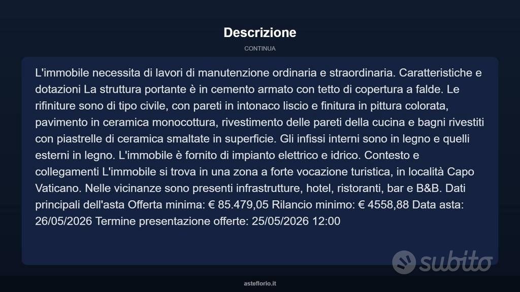 Appartamento – Ricadi, Orsigliadi - Vista 4
