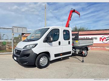 FIAT DUCATO D.CAB. + GRU 2.3 MJ 130CV 7 POSTI
