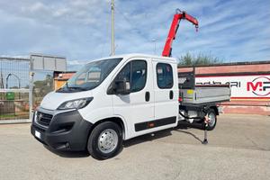 FIAT DUCATO D.CAB. + GRU 2.3 MJ 130CV 7 POSTI