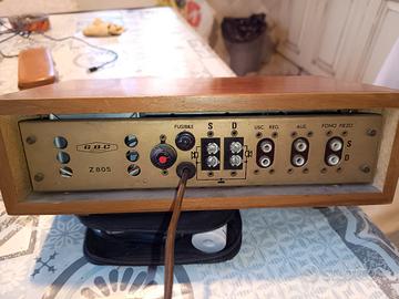 amplificatore hi fi GBC anni 70 