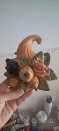 cornucopia in ceramica ischitana