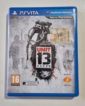 Unit 13 PS Vita – PAL ITA – per Playstation Vita