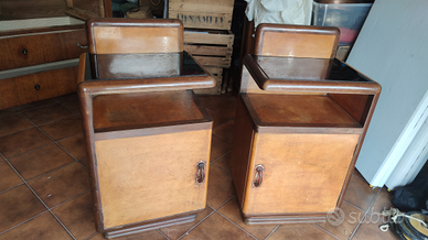 Comodini Artdeco anni 40