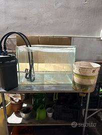 Acquario 95 litri  + filtro esterno