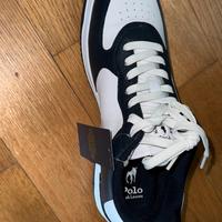 RALPH LAUREN MASTERS COURT LEATHER SNEAKER