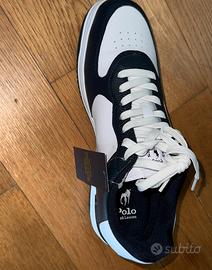 RALPH LAUREN MASTERS COURT LEATHER SNEAKER