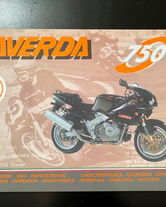 Libretto uso e manutenzione moto Laverda 750