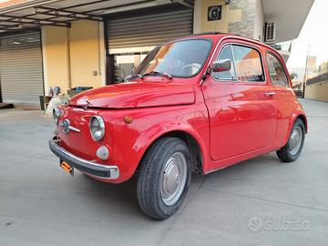 Fiat 500 F 1967 Targhe nere e Documenti originali 