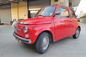 Fiat 500 F 1967 Targhe nere e Documenti originali 