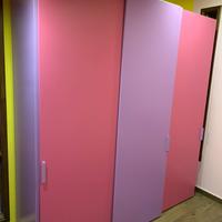 Armadio e Contromobile cameretta Moretti Compact