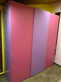 Armadio e Contromobile cameretta Moretti Compact