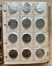 Monete Lire (circolate) - collezione varia