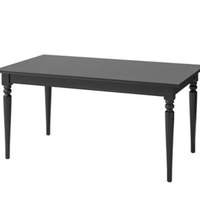 Tavolo nero allungabile IKEA ingatorp