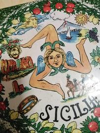 Piastrella siciliana decorativa