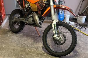 Moto ktm 125 2 tempi