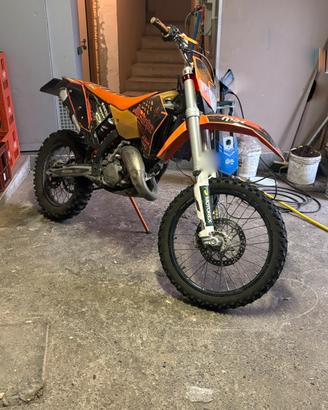 Moto ktm 125 2 tempi