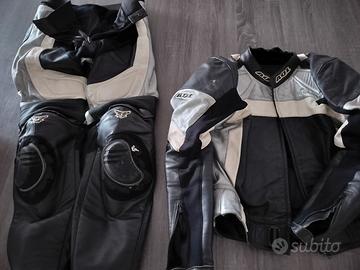 Tuta Moto completa divisibile Aql taglia 52 L
