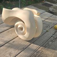 Scultura in pietra della majella " Flux "