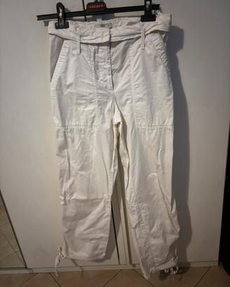 Pantslone cargo bianco Prada