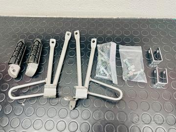 PEDANE PASSEGGERO HONDA CRF 450 DAL 2002 AL 2008 A