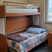 Cameretta ragazzi Zarf con due letti