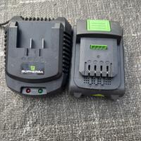 batteria e carica batteria supherba