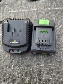 batteria e carica batteria supherba