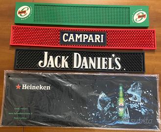 Tappetini da bar in gomma