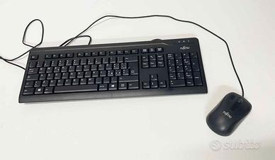 Tastiera  e Mouse Fujitsu per Pc