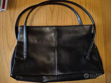 borsetta elegante pelle vera, sfoderata