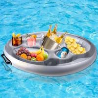 Vassoio gonfiabile aperitivo piscina gallegiante