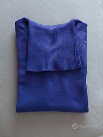 Maglioncino dolcevita viola 