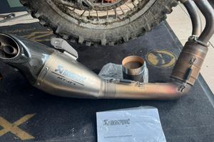 Scarico akrapović x mt07/tracer700