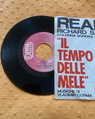 Vinile 45 giri Reality il tempo delle mele 1980
