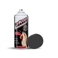 Wrapper Spray Vernice Removibile Nero Metallizzato